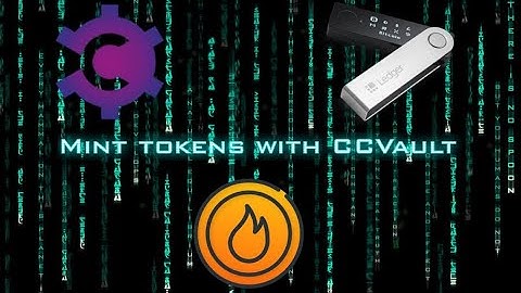 How to mint Cardano native tokens using CCVault & Ledger Nano X - For Beginners - Quick Tutorial