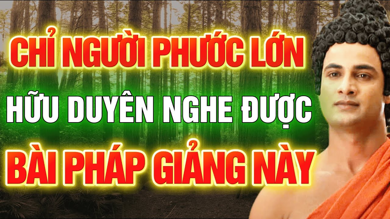 Người Có Phúc Lớn Mới Nghe Được Bài Pháp Này – Mỗi Câu Niệm Phật Khiến Hàng Vạn Người Tỉnh ngộ