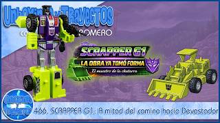 466. SCRAPPER G1: A mitad del camino hacia Devastador 🟢 Unboxing retro de Transformers G1