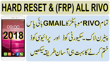 RIVO RHYTHM RX666 RX70 RX10 RX65 RX60 RX50 RX45 RX333 RX100 PZ35 HARD RESET & GMAIL BYPASS BY TAHIR