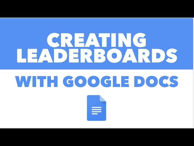 Leaderboards - GOG Developer Docs