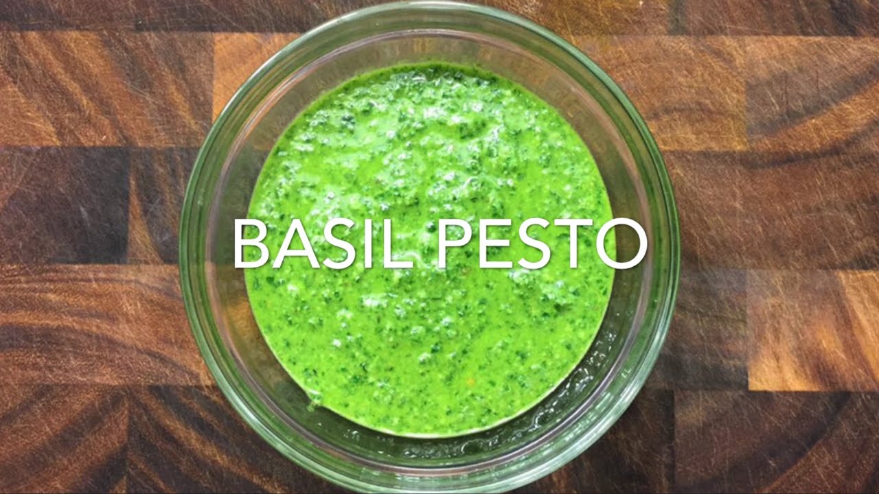 Basil Pesto - YouTube