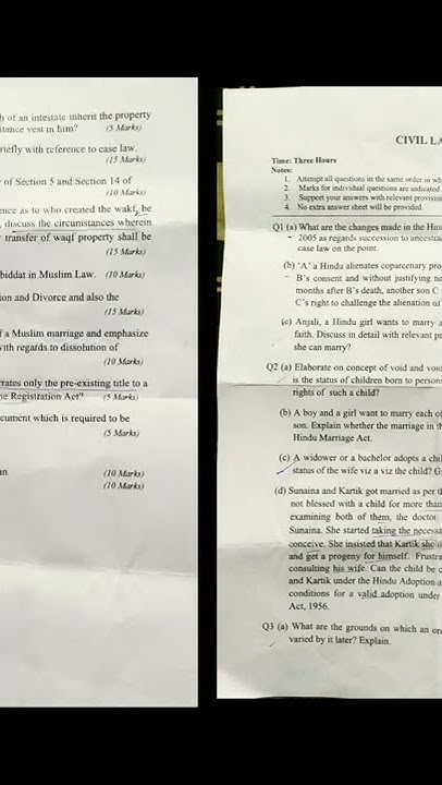 haryana-judicial-service-mains-question-paper-civil-law-2-law