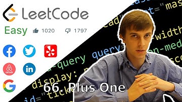 LeetCode 66. Plus One Solution Explained - Java