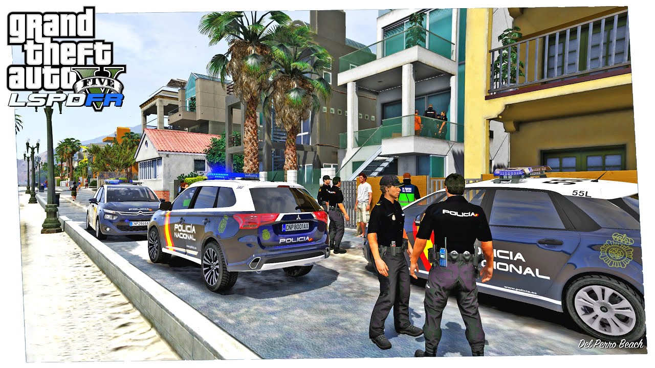 🚔 LSPDFR #694 | LA QUE SE LIA EN LA PLAYA