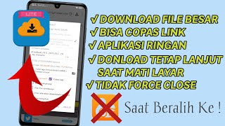 Tutorial download file ukuran besar di IDM lite || HD screenshot 3