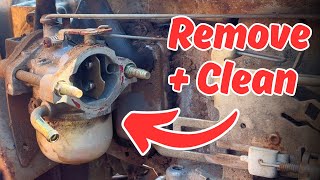 How to Remove and Clean a Briggs and Stratton Carburetor | Easy Riding Mower Repair 