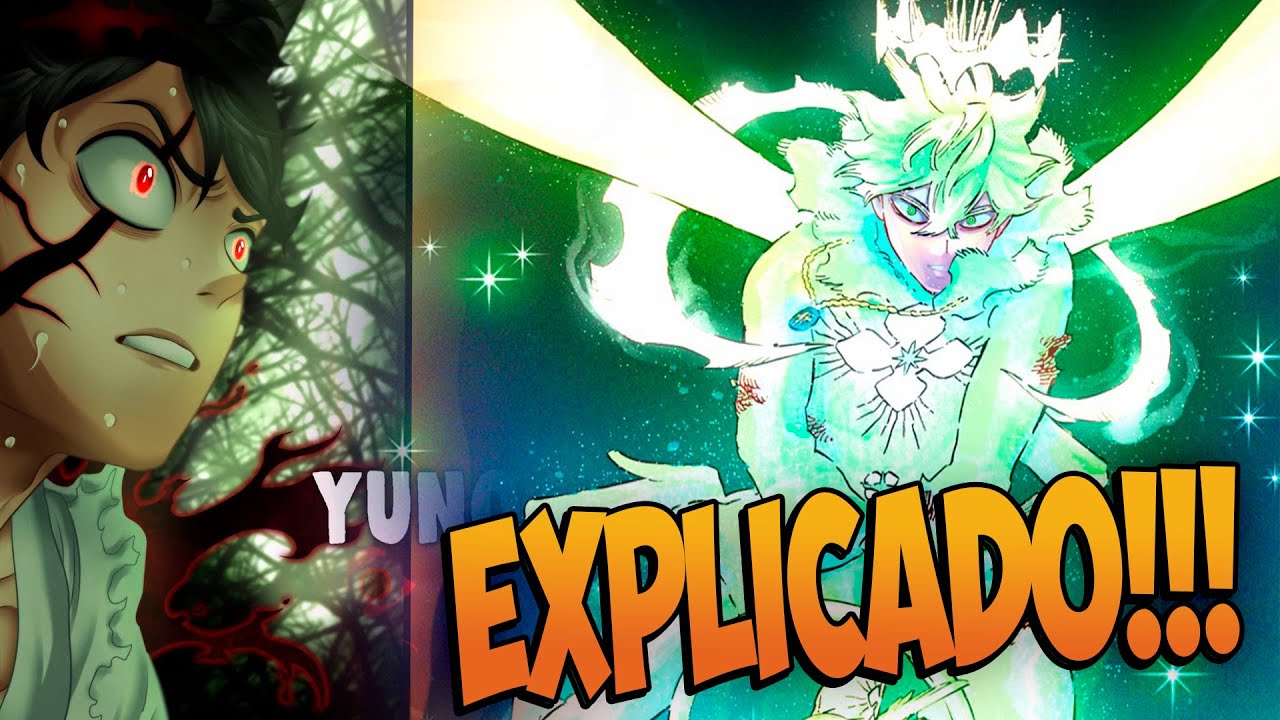 Entenda por que asta não manifestou uma nova forma na batalha final contra lucius em black clover