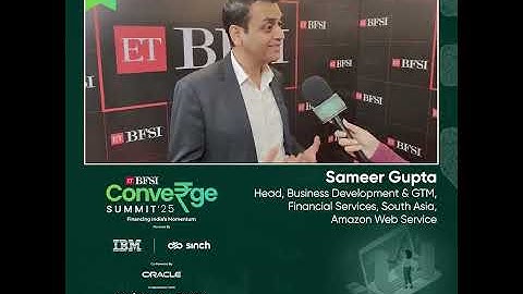 GenAI in BFSI: Sameer Gupta of AWS on How AI Is Transforming Financial Services | ETBFSI Converge