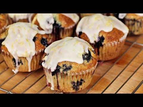 Lemon Blueberry Muffins - Recipe By ZaTaYaYummy
