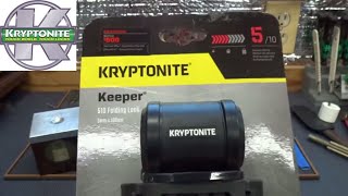 Kryptonite keeper 510 folding lock Clearance