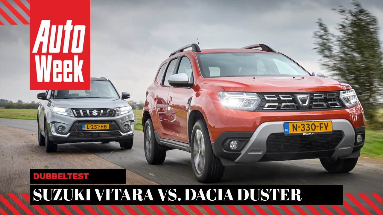 Dacia Duster vs. Suzuki Vitara- AutoWeek Dubbeltest - English subtitles ...
