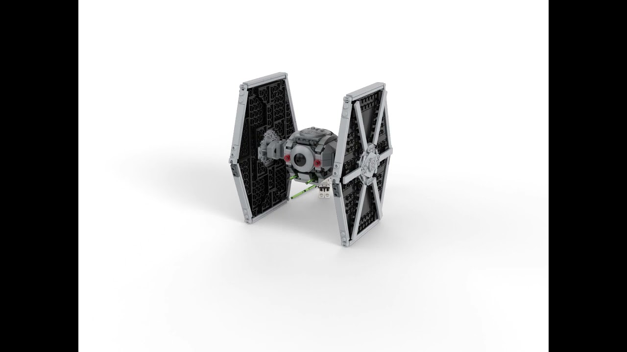 LEGO Star Wars Le chasseur TIE impérial 75300, Ensemble de construction  (432 pièces) 