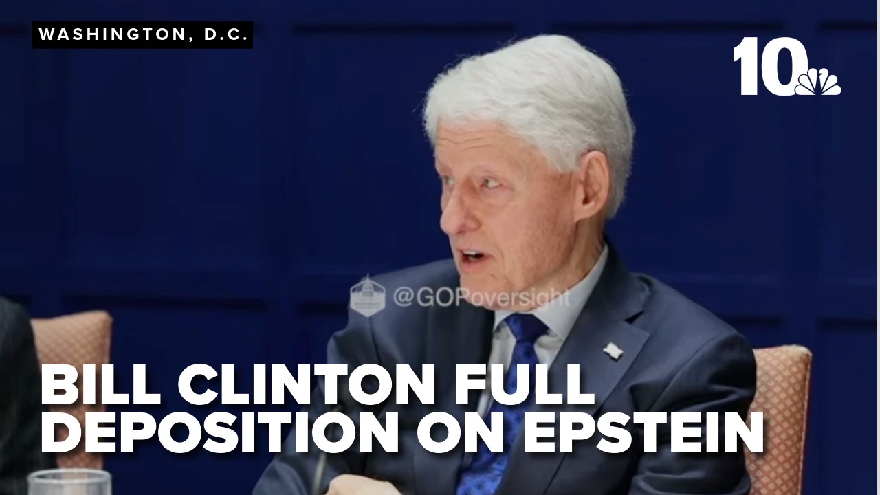 FULL: Bill Clinton deposition on Epstein files released by Oversight Committee