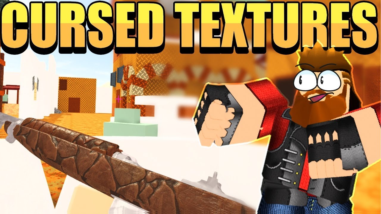 Playing Arsenal With Cursed Textures Arsenal Roblox Youtube - roblox arsenal cursed images