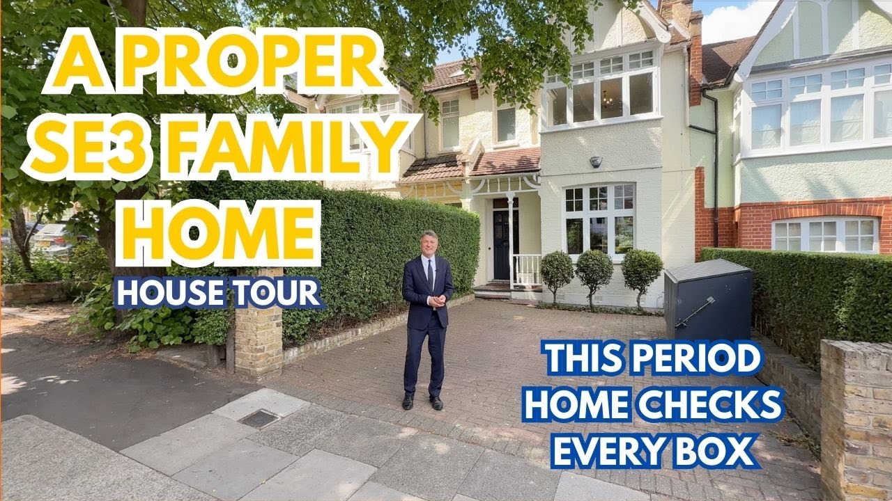 Chain-Free Victorian Family Home in SE3 | Foyle Road