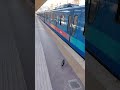 Staz. Porta S. Paolo Metromare ex Roma Lido 2 treni insieme direz. Cristoforo Colombo