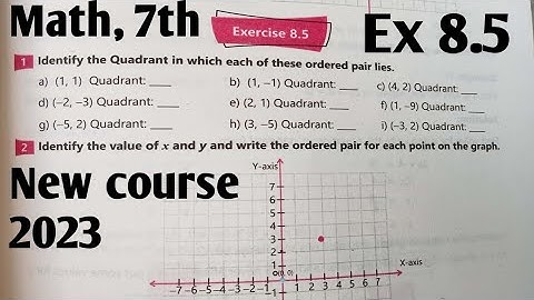 Exercise 8.5  class 7 Math New course 2023 Kpk and PTB| Class 7th Math Ex 8.5 SNC  2023 PTB P-1