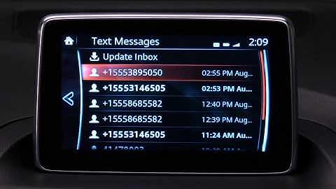 Mazda3 Email Text Message Receipt Reply