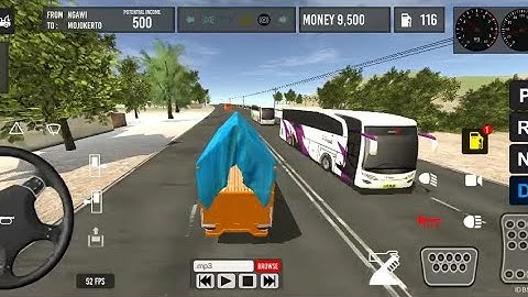 IBDB Bus simulator | IBDS Indonesia truck simulator Gameplay Android, iOS #idbsstudio