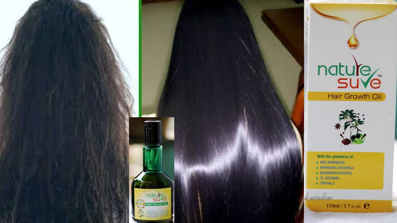 Best Oil For Hair Growth/Best Oil For Hair Fall/Nature Sure Hair Growth Oil/Hair  Oil/DDAILY REVIEW - YouTube