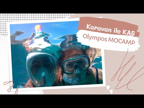 Kaş'ın en güzel kamp alanı | Kaş Olympos Mocamp | Karavanla Bitmeyen yolculuk | Kaş Kamp Alanı