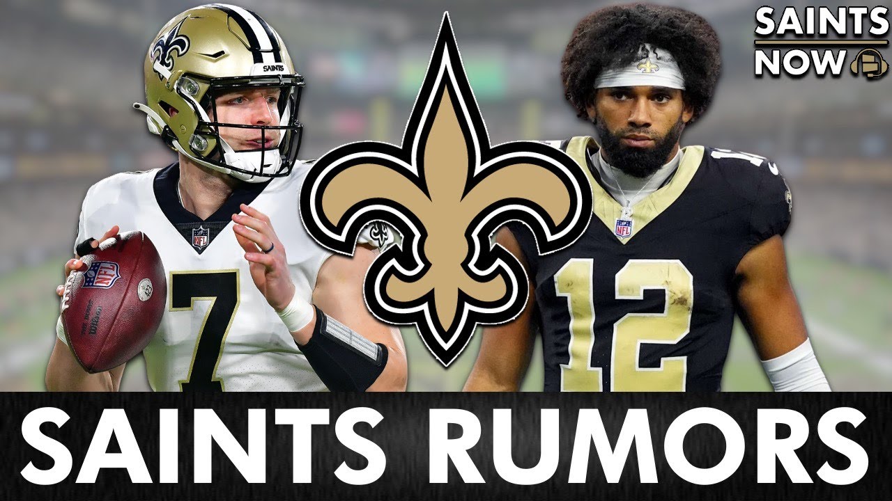 WATCH: New Orleans Saints Rumors On STARTING Taysom Hill At QB + Chris Olave Trade?