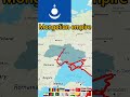 نقشه امپراطوری مغول    