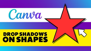 How to Add Drop Shadow to Shape in Canva