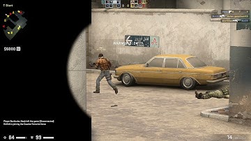 CSGO sniper on scope bug