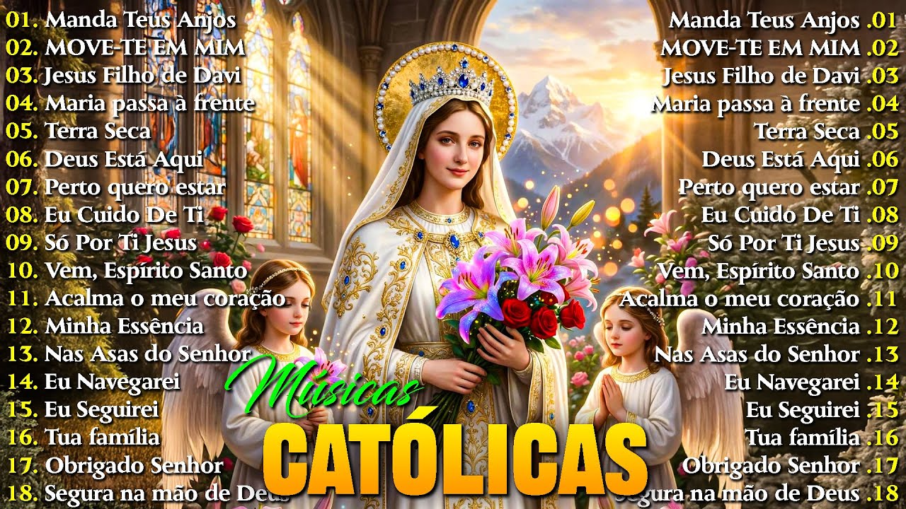 Músicas Católicas Mais Tocadas | 2026 Lindas Músicas Religiosas | Jesus Filho de Davi/Terra Seca..