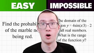 ACT Math Problems from Easy to Impossible! [2026 Study Guide]