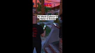 Aí Você Coloca O Valor E Enviar #gtarp #turquiarp #gta #turquiafivem #fivem #tropadaturquiagtarp