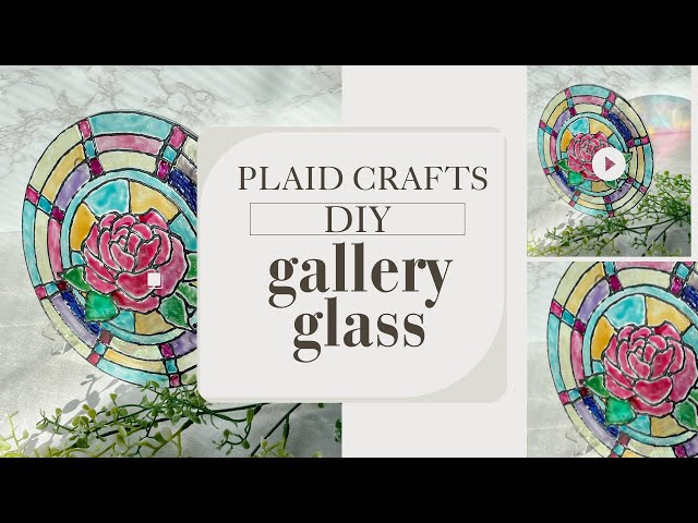 STAINED GLASS DIY - USING GALLERY GLASS - YouTube stained-glass-diy-using-gallery-glass-youtube