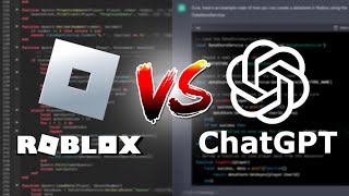 Como Fazer Um Mapa No Roblox Com INTELIGÊNCIA ARTIFICIAL *como fazer um  jogo no roblox com chatgpt* 