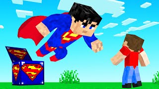 We Open SUPERMAN LUCKY BLOCKS! (Minecraft)