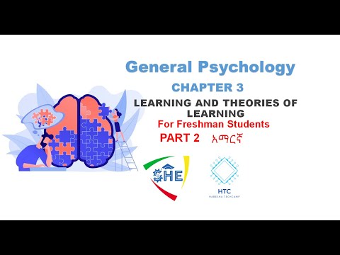 LEARNING AND THEORIES OF LEARNING|| Psychology || CHAPTER 3 PART 2 for freshman students #freshman