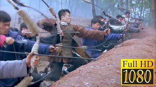 【Full Movie】Japs attack a mountain stronghold with heavy weapons, but the defenders are good archers