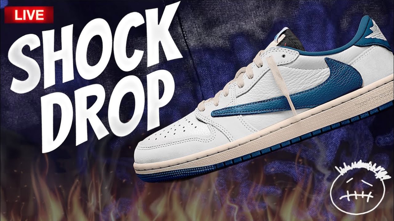 LOADED!!! TRAVIS SCOTT JORDAN 1 LOW FRAGMENT