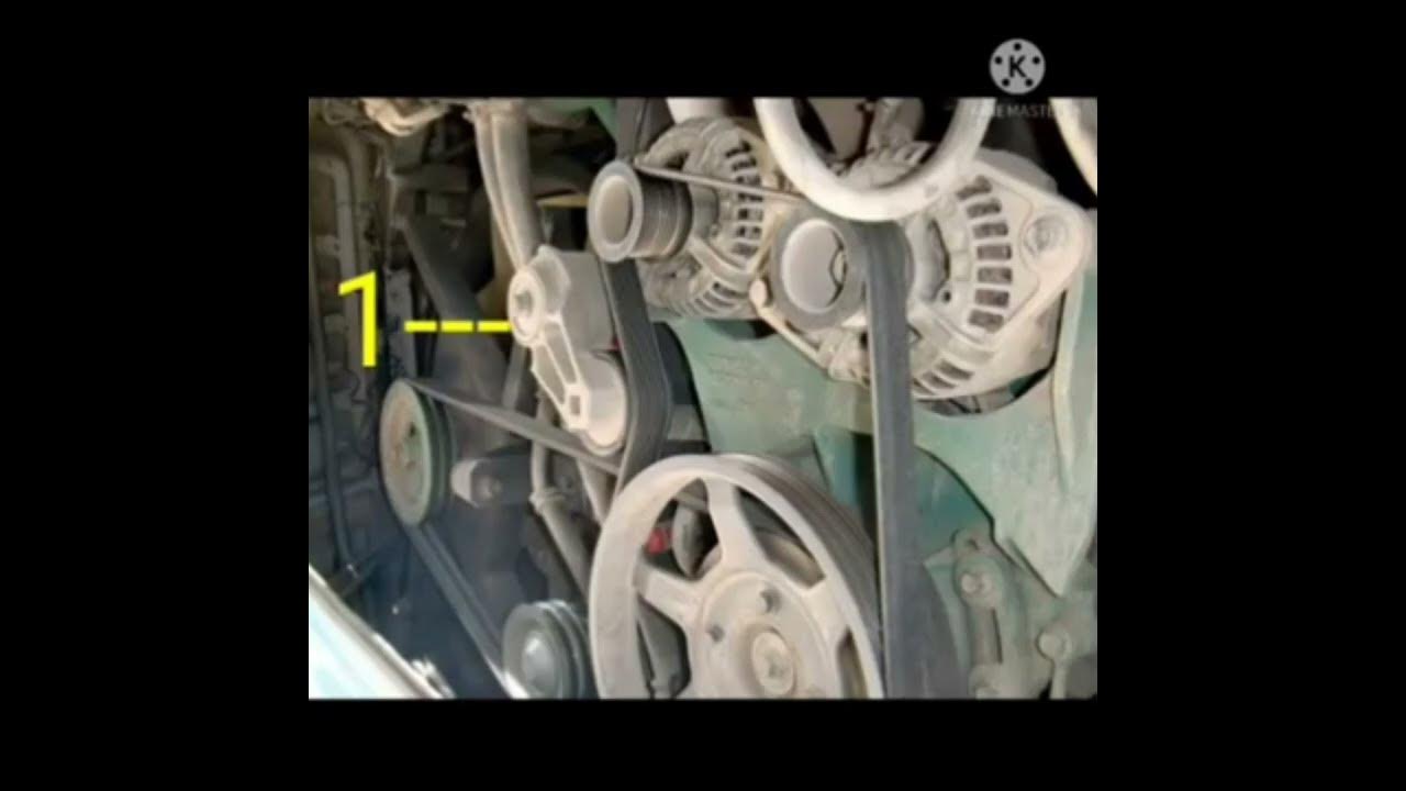 Cummins Difference between Idler pully and belt tensioner. (English