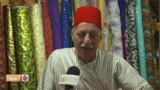 From Syria to Jerusalem: a fabric shop in the old city