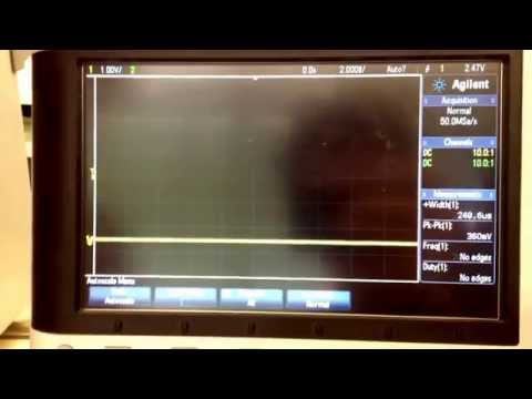 Function generator using an MSP430 chip and DAC