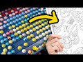 Diamond Painting a COLORING PAGE!?