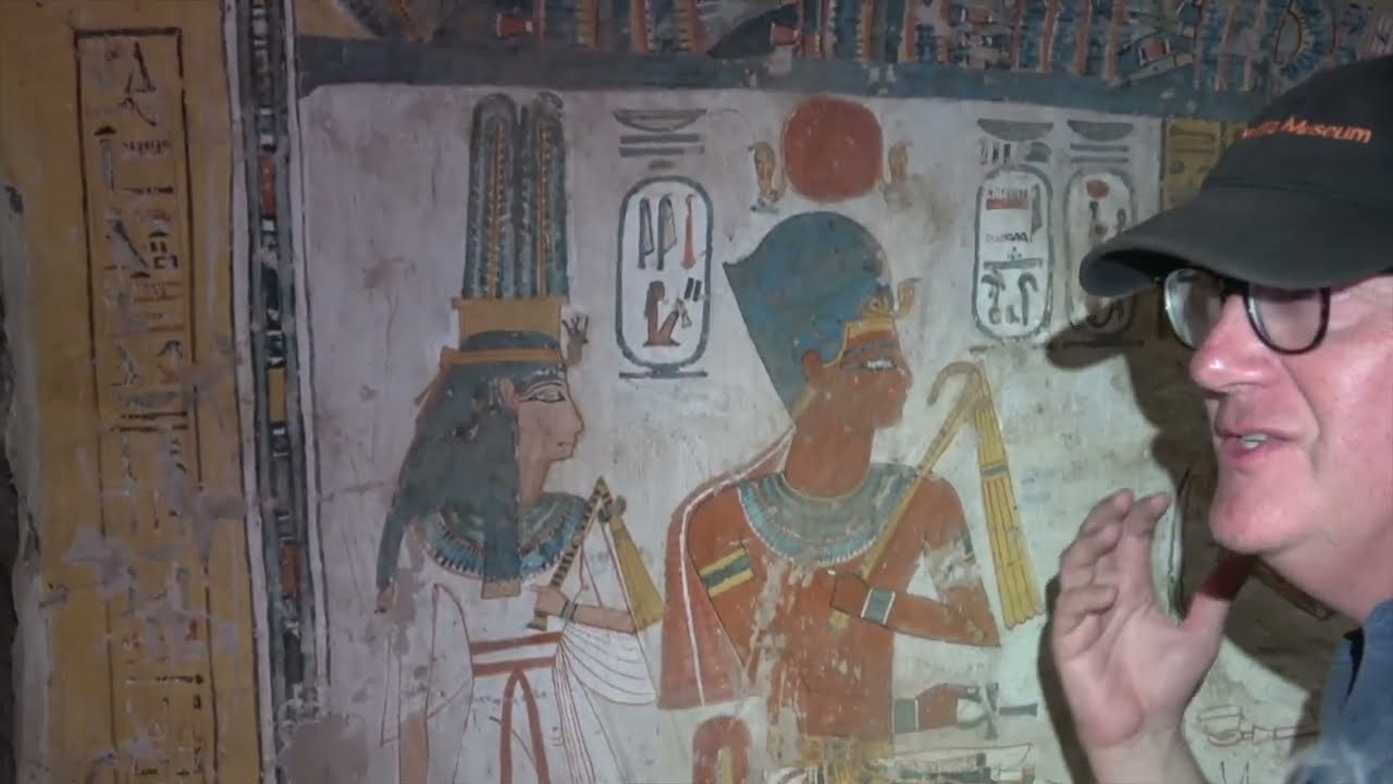 The tombs of nobles in Luxor