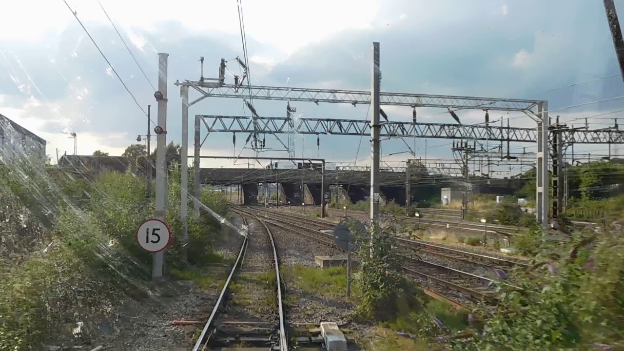 ( Cab Ride 34 ) Acton Yard to Wembley Yard Loco Sidings, British Rail Freight...