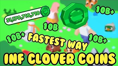 Roblox FASTEST WAY TO GET CLOVER COINS IN THE ST.PATRICKS EVENT PET SIMULATOR X!