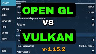 OpenGL vs Vulkan PPSSPP 1.15.2 screenshot 5