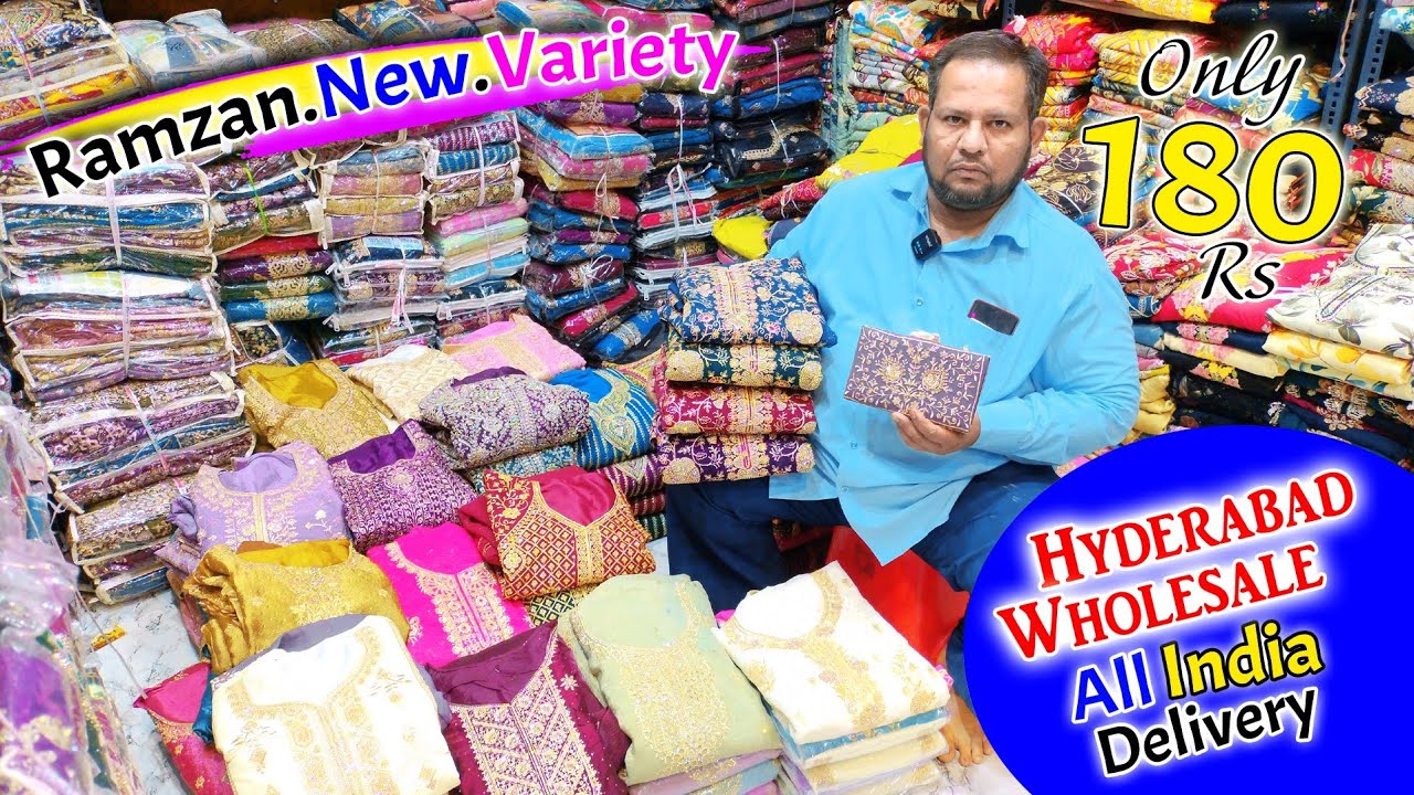 Hyderabad Wholesale Ramzan Special New Varietys 180 Rs 🚚All India Delivery🚚 || A1 Suit House ||