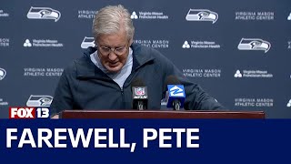 Pete Carroll out as Seahawks head coach after 14 seasons (full press conference)