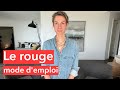 Comment porter le rouge   tendances mode 2024